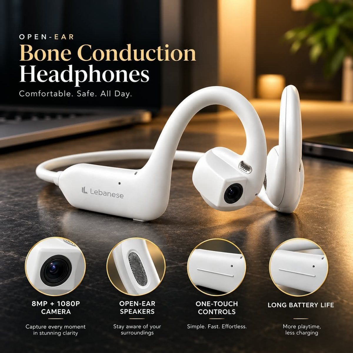 Wireless Camera Earbuds